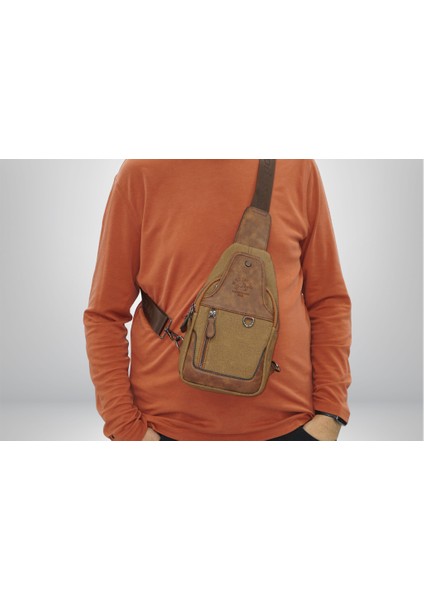 Crossbody Unisex Çapraz Ayarlanabilir Askılı El Göğüs ve Omuz Çantası