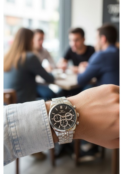 Gümüş Çelik Kordon Erkek Kol Saati LFM11647AWT-A2 fiyatları