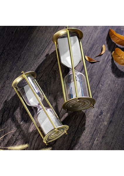 Antik Bronz Kum Saati Kelvin & Hughes London 1917 (G5126) fırsatları