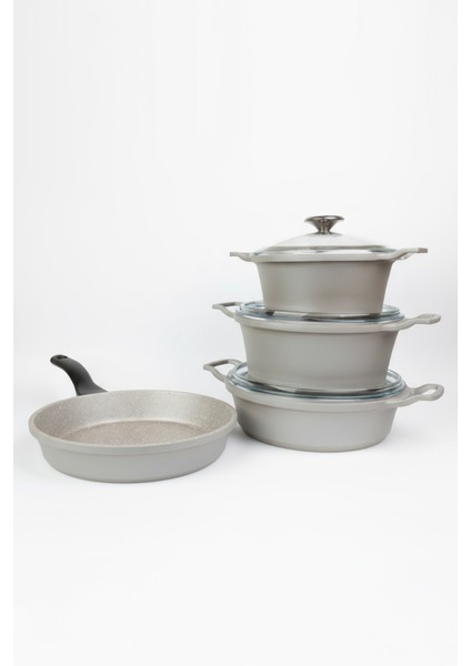 Masterchef Döküm 7 Parça Dik Kulak Tencere Seti fiyatları