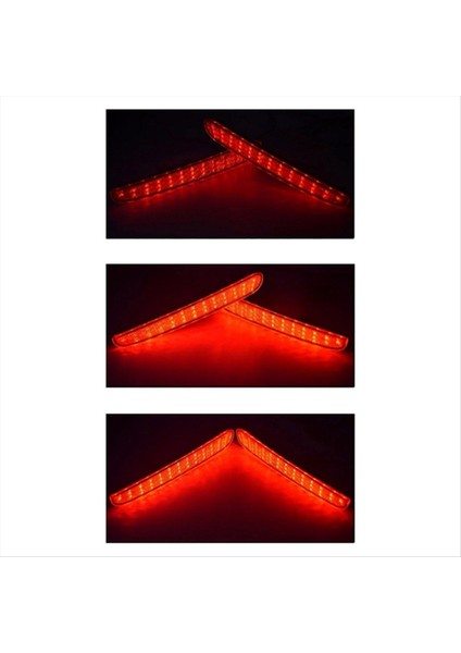 Araba Led arka tampon ışık arka sis lambası park yeri uyarı Işık Reflektör Honda Nbox 2023-2024 için arka lambalar (Yurt Dışından) fiyatları