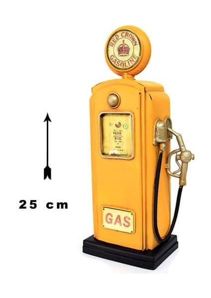 Dekoratif Metal Yakıt Pompası Hediyelik Biblo Kumbara (802802) fiyatları