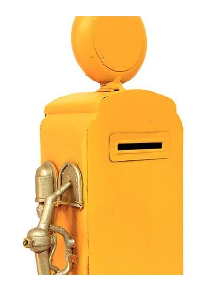 Dekoratif Metal Yakıt Pompası Hediyelik Biblo Kumbara (802802) fırsatları