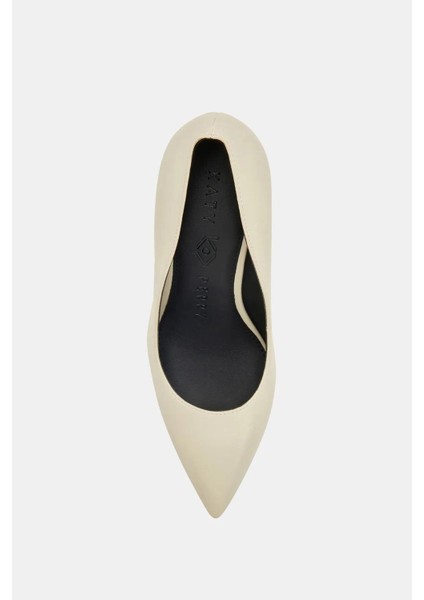 The Laterr High Heel Kadın Kremtopuklu Ayakkabı indirimleri