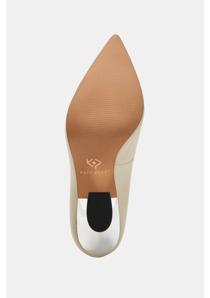 The Laterr High Heel Kadın Kremtopuklu Ayakkabı