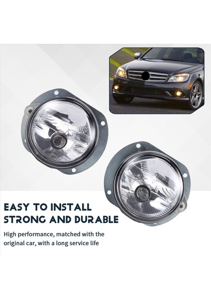 Mercedes-Benz için Araba Sis Lambası W204 W251 W164 C-Serisi CL550 2008 2009 2010 2011 2048202256 2048202156 (Yurt Dışından) modelleri