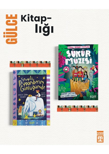 2.3. Sınıf- Sevgili Peygamberim Günlüğümde, Şükür Müzesi / Gizeml Ormanın Fısıltıları(3kitap)