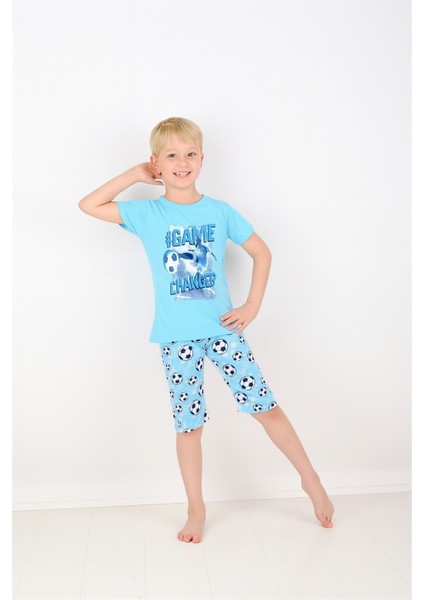 Erkek Çocuk 3'lü %100 Pamuklu 4-5-6 Yaş Pijama Takımı MODEL:110 fiyatları