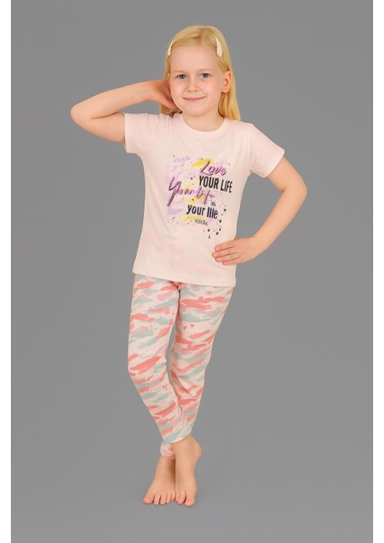 Kız Çocuk 3'lü %100 Pamuklu 4-5-6 Yaş Pijama Takımı MODEL:127 fiyatları