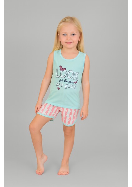 Kız Çocuk 3'lü %100 Pamuklu 4-5-6 Yaş Pijama Takımı MODEL:127 fırsatları