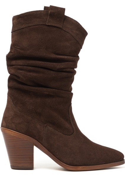 Kadın Çizme RC-25K-001-R17300 John May Kahve Süet 7