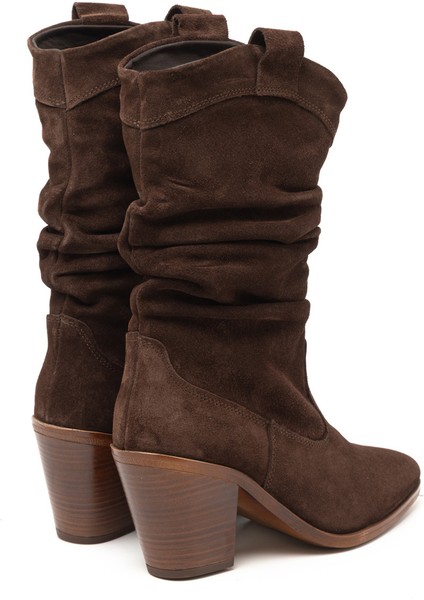 Kadın Çizme RC-25K-001-R17300 John May Kahve Süet 7 fırsatları