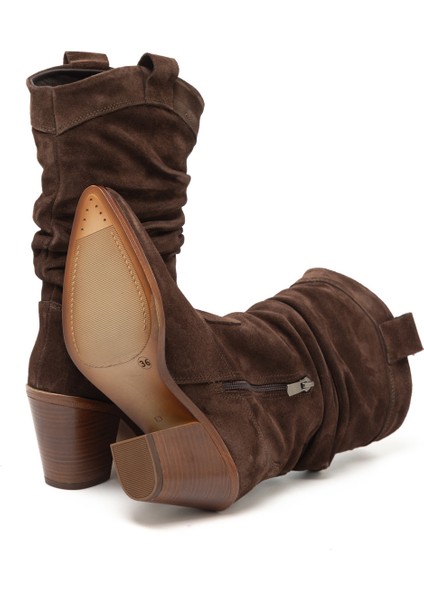 Kadın Çizme RC-25K-001-R17300 John May Kahve Süet 7 indirimleri