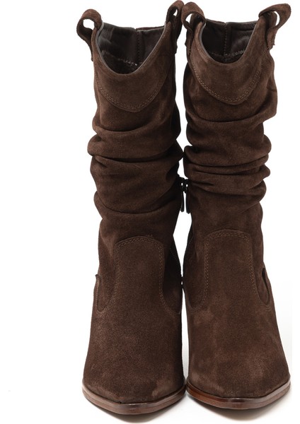 Kadın Çizme RC-25K-001-R17300 John May Kahve Süet 7