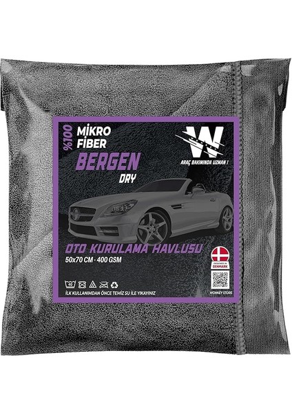 - Emici Oto Kurulama Bezi, Mikrofiber Araç Yıkama Bezi, Araba Kaporta ve Torpido Temizlik Havlusu 50X70 cm