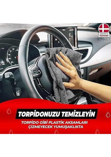 - Emici Oto Kurulama Bezi, Mikrofiber Araç Yıkama Bezi, Araba Kaporta ve Torpido Temizlik Havlusu 50X70 cm fırsatları