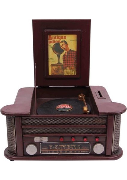 Dekoratif Metal Kumbara Çerçeveli Plakçalar Hediyelik (802802) fırsatları