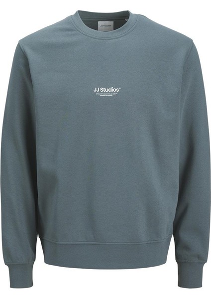 Jjesoho Sweat Crew Neck Noos – Bisiklet Yaka Basic Erkek Sweatshirt, Rahat Günlük Model modelleri