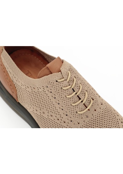 Erkek Örme Triko Spor Ayakkabı Bej Eva/tpu Taban - 3541 indirimleri