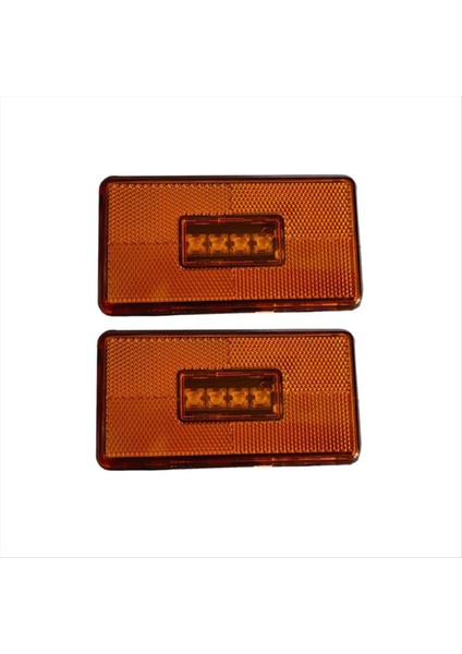 5pcs Amber 4 Scania için LED Yan İşaretçi Işık Lambası 5 6 Seri P R Kabin G T S Serisi Kamyon Uyarı Işığı 2052119 (Yurt Dışından)