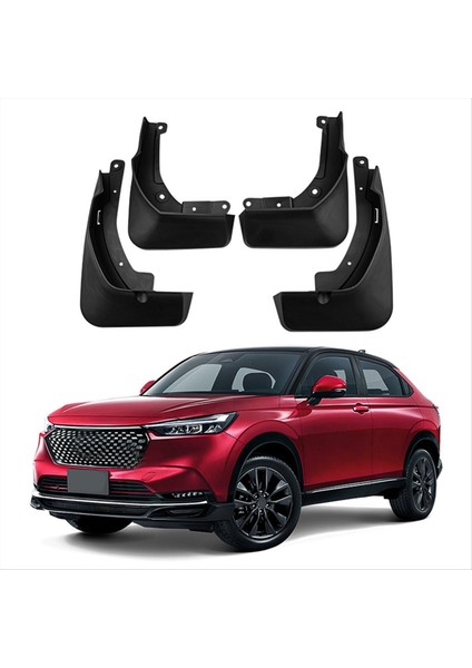 4pcs araba çamurluk çamur fleps honda HR-V HRV RS 2022 araba aksesuarları için sıçrama çamur koruma çamurluğu (Yurt Dışından)