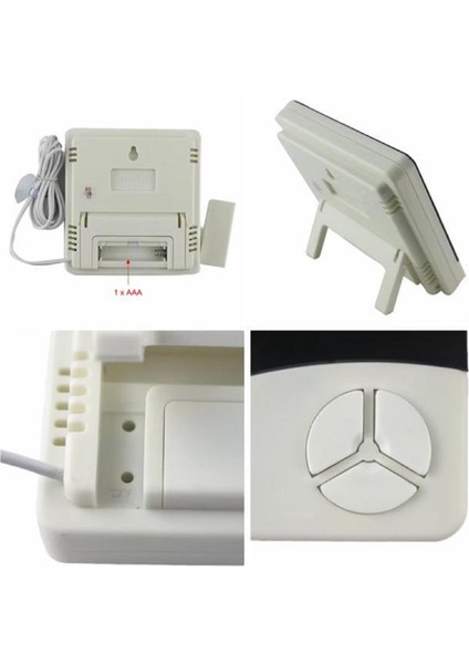 Dijital Termometre Problu Oda Termometresi Sıcaklık ve Nem Ölçer Iç Mekan Termometresi fiyatları