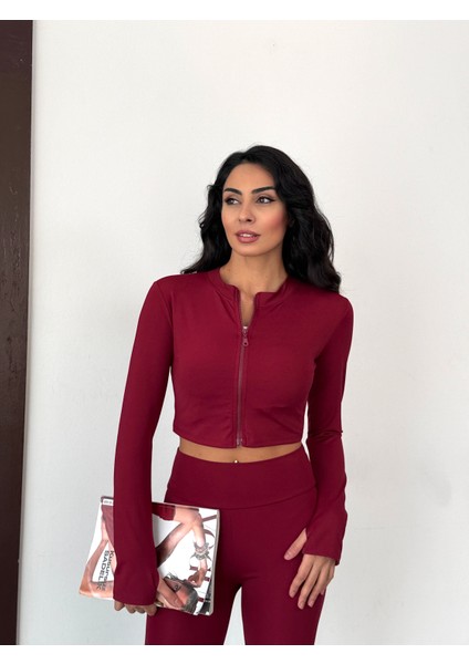 Slim Fit Yüksek Bel Toparlayıcı Crop Kadın 2’li Tayt Takım fırsatları