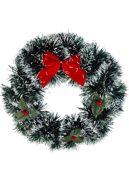 Yılbaşı Kapı Süsü 24 cm 2 Asorti