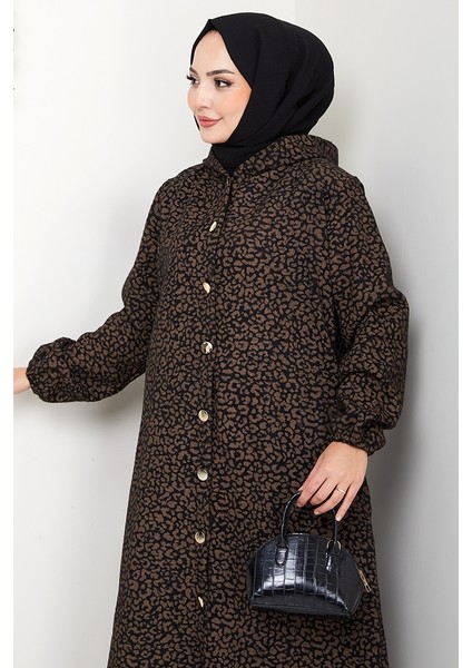 Dilra Kapüşonlu Kaşe Kap 1632 - Kahve fiyatları