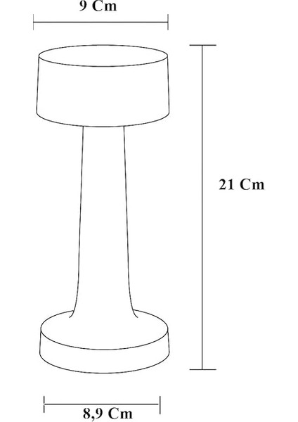 Şarjlı Masa Lambası Dimmerli Dekoratif Abajur Denver Dokunmatik Yemek Masası Lambası fırsatları