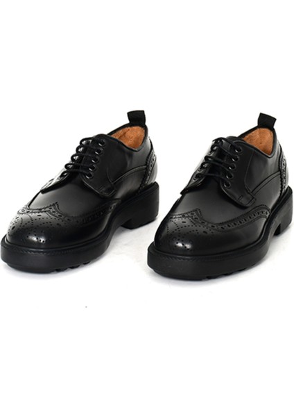 Hakiki Deri Oxford Siyah Erkek Ayakkabı Tpu Taban - 3817 fiyatları