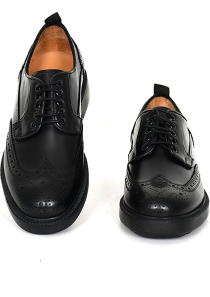 Hakiki Deri Oxford Siyah Erkek Ayakkabı Tpu Taban - 3817 modelleri