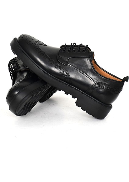 Hakiki Deri Oxford Siyah Erkek Ayakkabı Tpu Taban - 3817 indirimleri