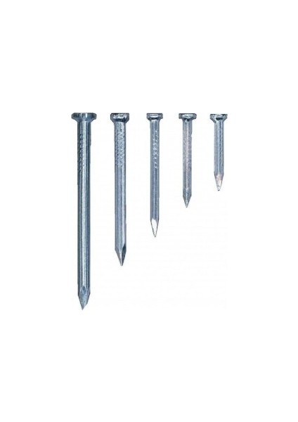 Beyaz Kanallı Çelik Beton Çivisi 5X100 100 Adet (802802)