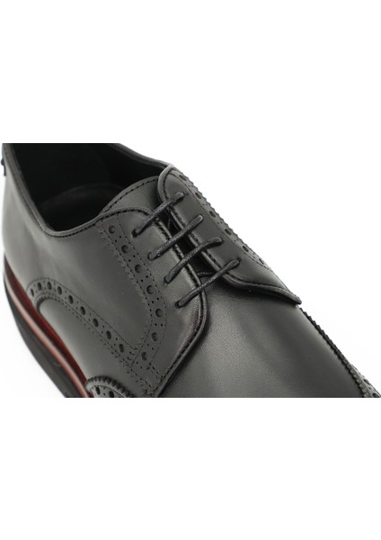 Hakiki Deri Oxford Model Erkek Ayakkabı Eva Taban - Tuna 3523