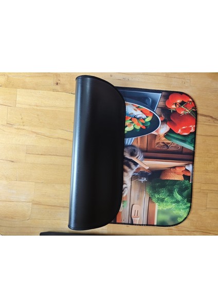 55X45 cm Kedi Şef Kaydırmaz Taban Speed Yüzey Oyuncu Mouse Pad Gaming Pad indirimleri