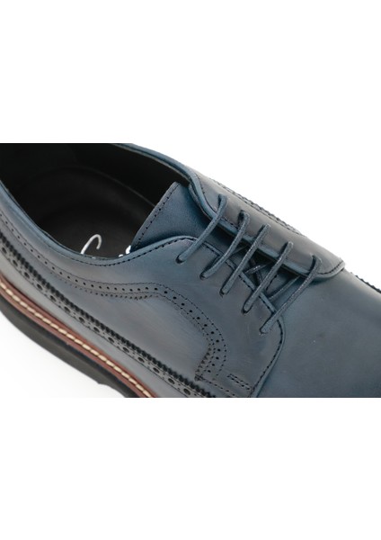 Hakiki Deri Oxford Erkek Ayakkabı Eva Taban - Tuna 04175