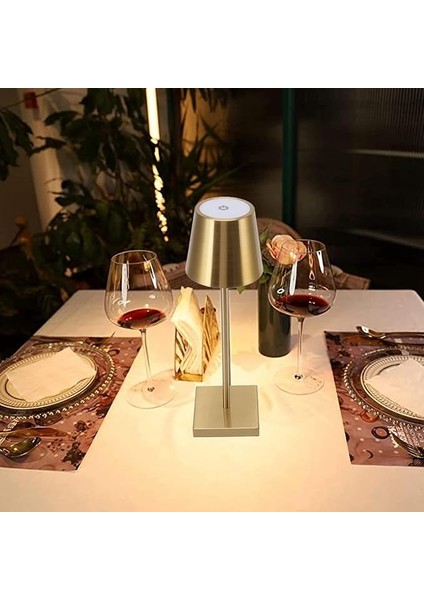 Taşınabilir Şarjlı Masa Lambası Dimmerli Dekoratif Abajur Cata Istanbul Dokunmatik Sunum Lambası fırsatları