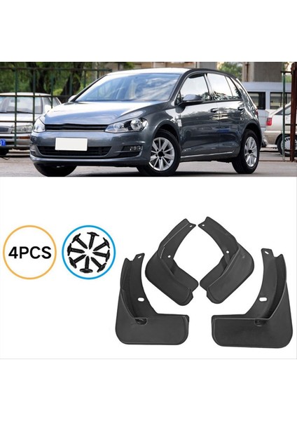 4pcs Araba Çamurlu Çamur Fleps VW Golf için Çamur Guard Fender 7 Mk7 2014-2017 Araba Aksesuarları (Yurt Dışından) modelleri
