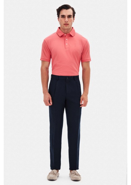 Ds Damat Regular Fit Lacivert Düz Kumaş Pantolon fiyatları