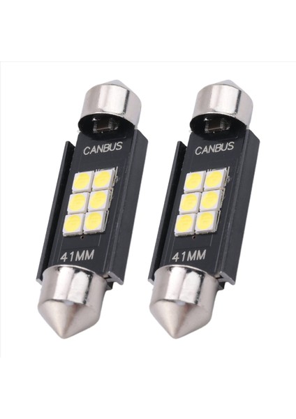 Son derece parlak 400 lümen 3020 yonga seti kanbus hatası içermeyen LED ampuller İç araba lambaları için plaka kubbe haritası kapısı nezaket 41mm festoon de3175 6428 beyaz (Yurt Dışından) indirimleri