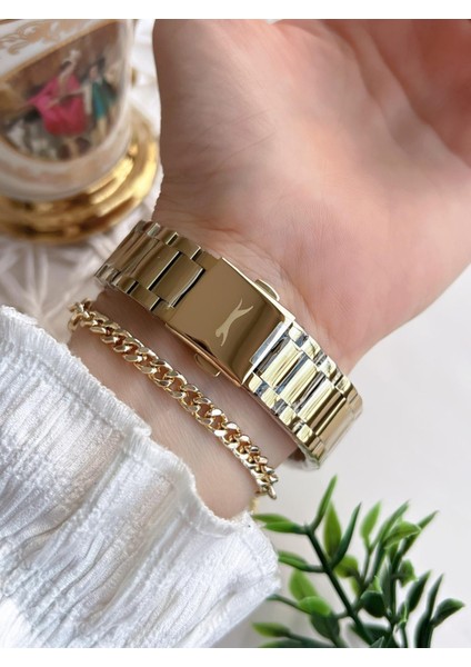 Yeni Sezon Elite Model 50 mt Suya Dayanıklı Bileklik Hediyeli Kadın Kol Saati VS.BLKT.0629 modelleri