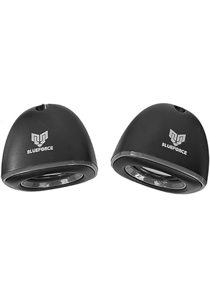 Bs-10 Kablolu USB Multimedya 6W 1+1 Speaker Mini Hoparlör Siyah Pc Laptop Uyumlu modelleri