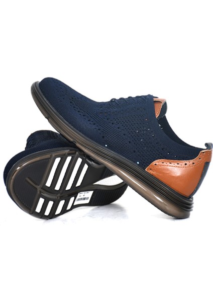 Erkek Örme Triko Spor Ayakkabı Lacivert Eva/tpu Taban - 3541 modelleri