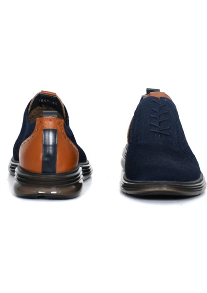 Erkek Örme Triko Spor Ayakkabı Lacivert Eva/tpu Taban - 3541 indirimleri