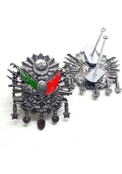 Osmanlı Plastik Panjur Arması Vidalı Gümüş Renk