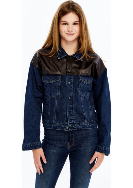 Kadın Standart Kot Ceket Deri Niş Özgün Tasarım Günlük Sokak Sitili Model Bomber Mont Kolej Ceket modelleri