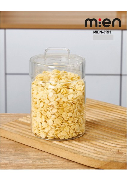 Yuvarlak Cam Kavanoz 600 ml