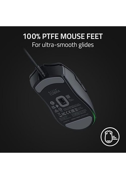 - Chroma Rgb'ye Sahip Hafif Kablolu Oyun Faresi (Tüy Hafifliğinde 57G, 3-Nesil Optik Far modelleri