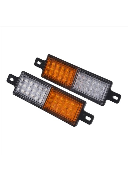 2pcs 12V 30 LED araba kamyonu boğa çubuğu ışık bullbar ön tampon ışık ön gösterge lambası sinyal ampul römork (Yurt Dışından)